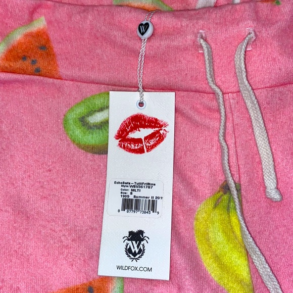 NWT WildFox Tutti Fruitti Bottoms🍓🍉 Size S - Picture 5 of 5